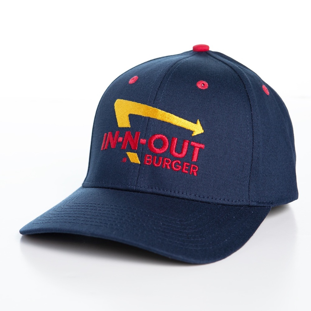 In-N-Out Burger Navy Logo Baseball Cap